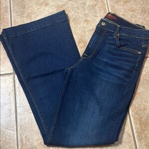 NWOT Dark Blue High Rise Flare Women's Jeans